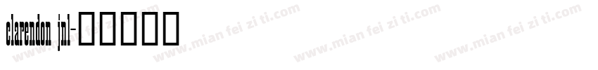 clarendon jnl字体转换